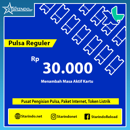 Pulsa XL Reguler - XL 30.000
