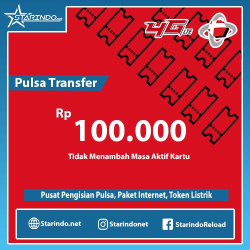 Pulsa Transfer Telkomsel Transfer - Telkomsel 100.000