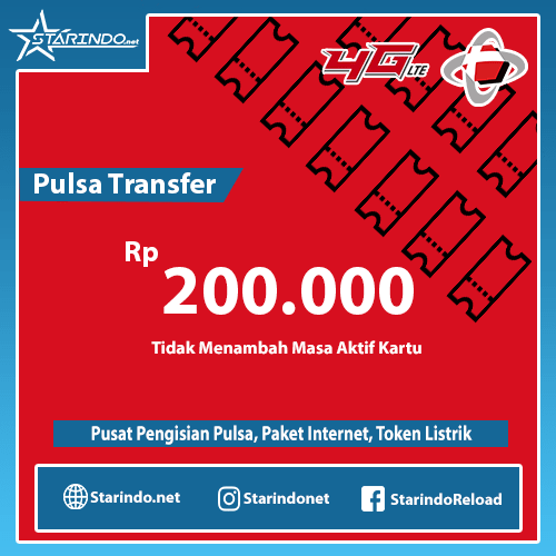 Pulsa Transfer Telkomsel Transfer - Telkomsel 200.000
