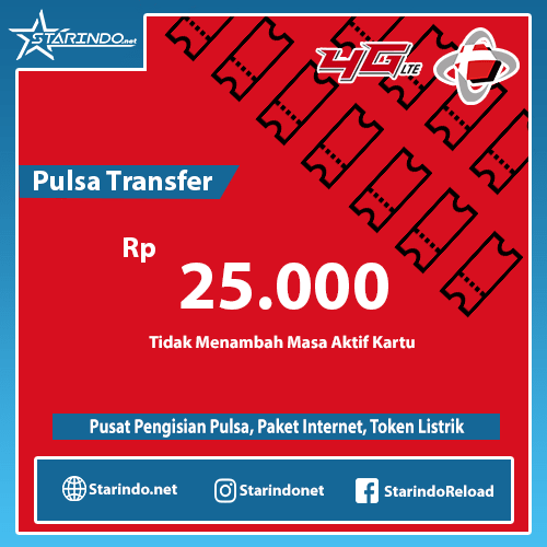 Pulsa Transfer Telkomsel Transfer - Telkomsel 25.000