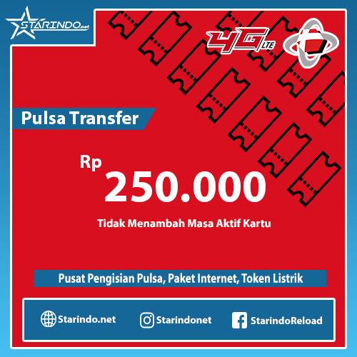 Pulsa Transfer Telkomsel Transfer - Telkomsel 250.000