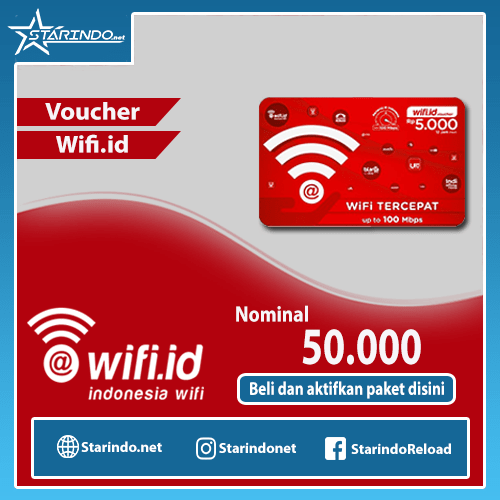 Wifi ID Voucher Wifi ID - 50.000 30 Hari